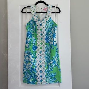 Lilly Pulitzer Dress with crochet detail